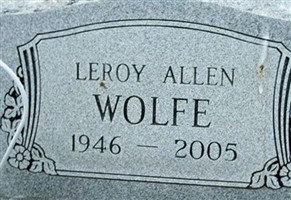 Leroy Allen Wolfe Leroy Allen Wolfe