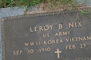 Leroy B Nix