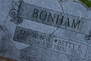 Leroy Bonham, Jr Leroy Bonham, Jr