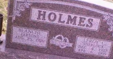 Leroy C. "Sherlock" Holmes Leroy C. "Sherlock" Holmes
