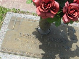 LeRoy E Roche LeRoy E Roche