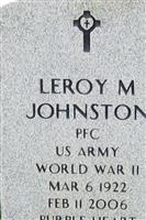 LeRoy M "Roy" Johnston