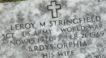 Leroy M Stringfield