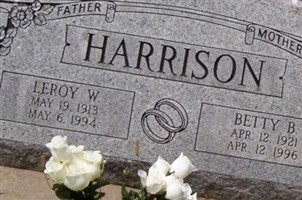 Leroy W. Harrison Leroy W. Harrison