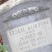 Leslie Burton Jones, III