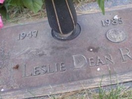 Leslie Dean Relf