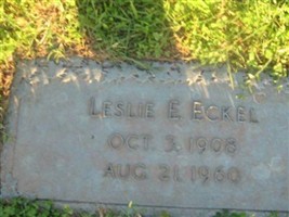 Leslie E. Eckel