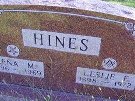 Leslie E Hines