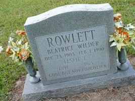 Leslie E. Rowlett