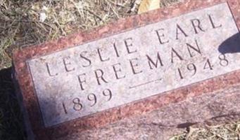 Leslie Earl Freeman