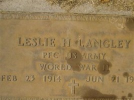 Leslie H Langley