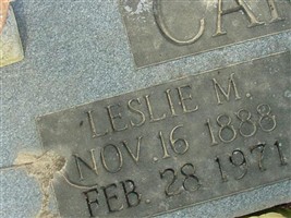 Leslie M. Carruth Leslie M. Carruth