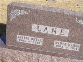 Leslie Orval "Spec" Lane Leslie Orval "Spec" Lane