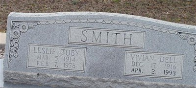 Leslie S. "Toby" Smith Leslie S. "Toby" Smith