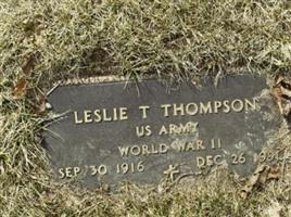 Leslie T Thompson