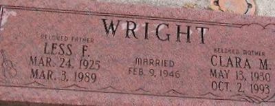 Less F Wright Less F Wright