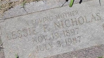 Lessie F Nicholas Lessie F Nicholas