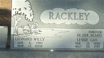 Lessie Gay Rackley