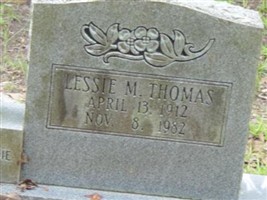 Lessie M. Thomas Lessie M. Thomas