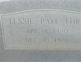 Lessie Raye Ford Lessie Raye Ford