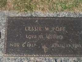 Lessie W Poff