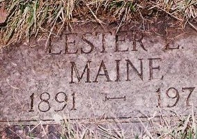 Lester Erastus Maine