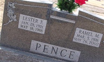 Lester F Pence