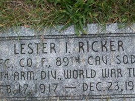 Lester I. Ricker Lester I. Ricker