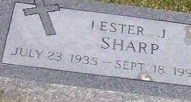 Lester J Sharp Lester J Sharp