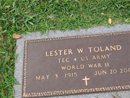 Lester W Toland