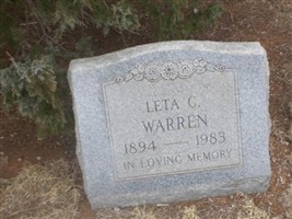 Leta C Warren Leta C Warren