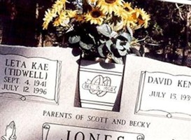 Leta Kae Tidwell Jones