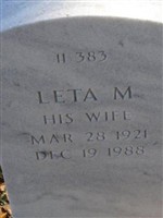 Leta Mae Hubbard Leta Mae Hubbard