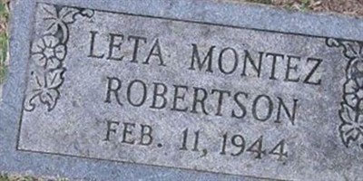 Leta Montez Robertson