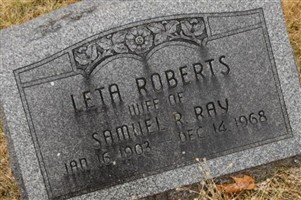 Leta Roberts Ray Leta Roberts Ray