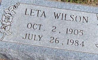 Leta Wilson