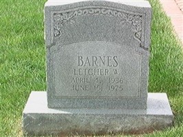 Letcher W Barnes