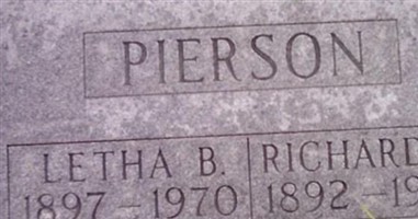 Letha B Pierson