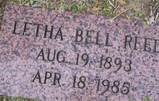 Letha Bell Baldwin Reed Letha Bell Baldwin Reed