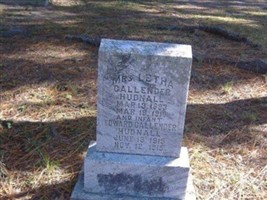 Letha Callender Hudnall Letha Callender Hudnall
