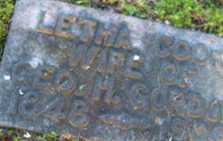 Letha Devol Cook Gordon Letha Devol Cook Gordon