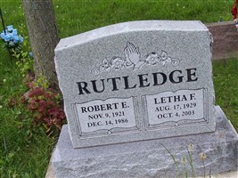 Letha F. Rutledge Letha F. Rutledge