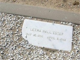 Letha Hall Estep Letha Hall Estep