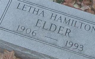 Letha Hamilton Elder