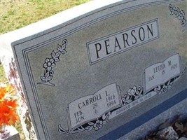 Letha M. Pearson Letha M. Pearson