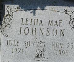Letha Mae Rafferty Johnson
