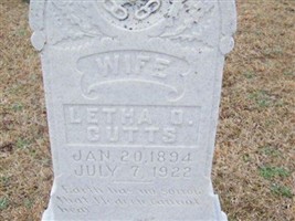 Letha O Cutts Letha O Cutts