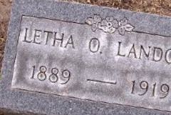 Letha O'Dell Landon