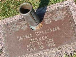 Letha Williams Parker