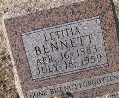 Letitia Bennett